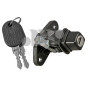 CHIUSURA COFANO IN PLASTICA NERO POSTERIORE CON CHIAVE FIAT UNO 146158 19831989      , FIAT UNO 146158 19891993