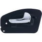 MANIGLIA INTERNA CROMATA POSTERIORE SINISTRO OPEL CORSA C X01 20002006, OPEL CORSA D S07 20062015, OPEL MERIVA X03 20032010