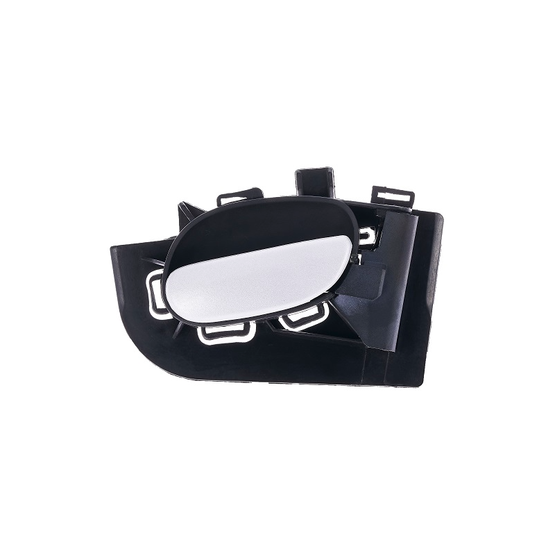 MANIGLIA INTERNA NERA CLEVA ARGENTO ANTERIOREPOSTERIORE SINISTRO PEUGEOT 206 2A2C2D2E2K 19982009, PEUGEOT 206+ PLUS 2L2M 200920