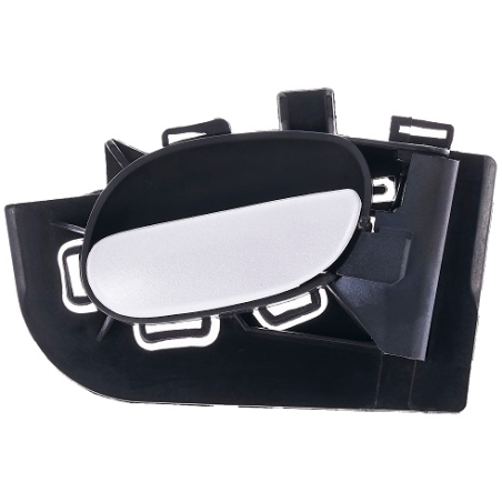 MANIGLIA INTERNA NERA CLEVA ARGENTO ANTERIOREPOSTERIORE SINISTRO PEUGEOT 206 2A2C2D2E2K 19982009, PEUGEOT 206+ PLUS 2L2M 200920