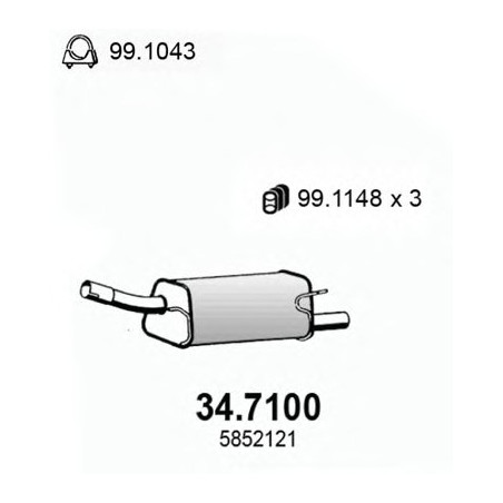 S P OPEL CORSA 10I 12V 00