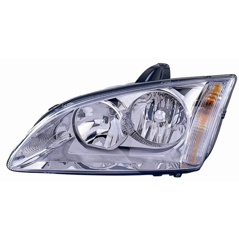 PROIETTORE SINISTRO H1,H7 CON PARABOLA CROMATA CON PREDISPOSIZIONE REGOLAZIONE ELETTRICA FORD FOCUS DAWDBW 20042008