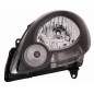 PROIETTORE SINISTRO CON PARABOLA NERA RENAULT KANGOO KW0KW1 20082013