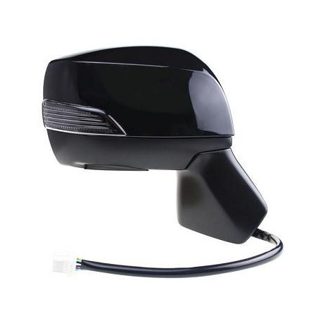 RETROVISORE ELETTRICO DESTRO 9 PIN CON PRIMER TERMICO VETRO CONVESSO RICHIUDIBILE ELETTRICAMENTE CON FANALINO INTEGRATO SUBARU 