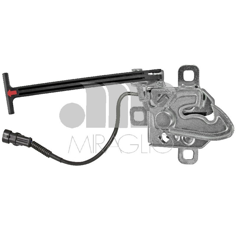 CHIUSURA COFANO GANCIO ANTERIORE CON PREDISPOSIZIONE ANTIFURTO FIAT STILO 192 20012006