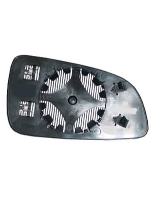 VETRO CON PIASTRA DESTRO TERMICO CONVESSO OPEL ASTRA H A04 20042010