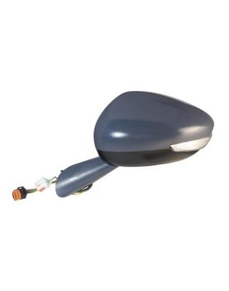 RETROVISORE ELETTRICO DESTRO 12 PIN CON PRIMER TERMICO VETRO CONVESSO RICHIUDIBILE ELETTRICAMENTE CON FANALINO INTEGRATO CON LU