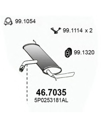 S P SEAT ALTEA LEON 19 TDI 1105