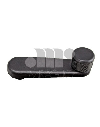 MANIGLIA ALZACRISTALLO ANTERIOREPOSTERIORE DESTROSINISTRO NERO IN PLASTICA FIAT PANDA NEW 312319 2012