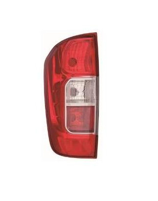 FANALE POSTERIORE DESTRO BIANCO - ROSSO PY21W,P21W SENZA PORTALAMPADA NISSAN PU NAVARA NP300 2WD-4WD D23 20152025