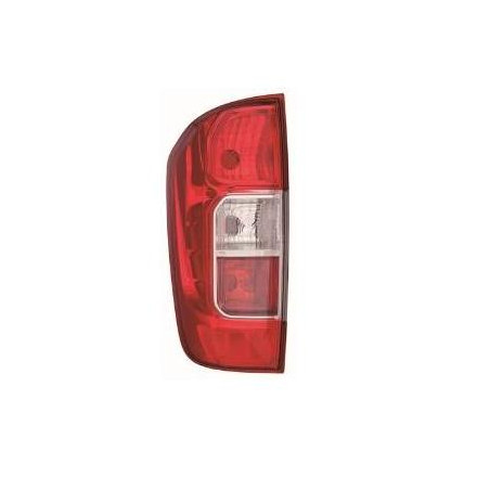 FANALE POSTERIORE SINISTRO BIANCO - ROSSO PY21W,P21W SENZA PORTALAMPADA NISSAN PU NAVARA NP300 2WD-4WD D23 20152025