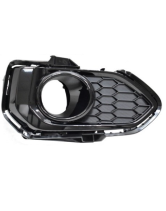 GRIGLIA PARAURTI ANTERIORE DESTRA NERA CON FENDINEBBIA HONDA JAZZ GEGGGPZA 20182020