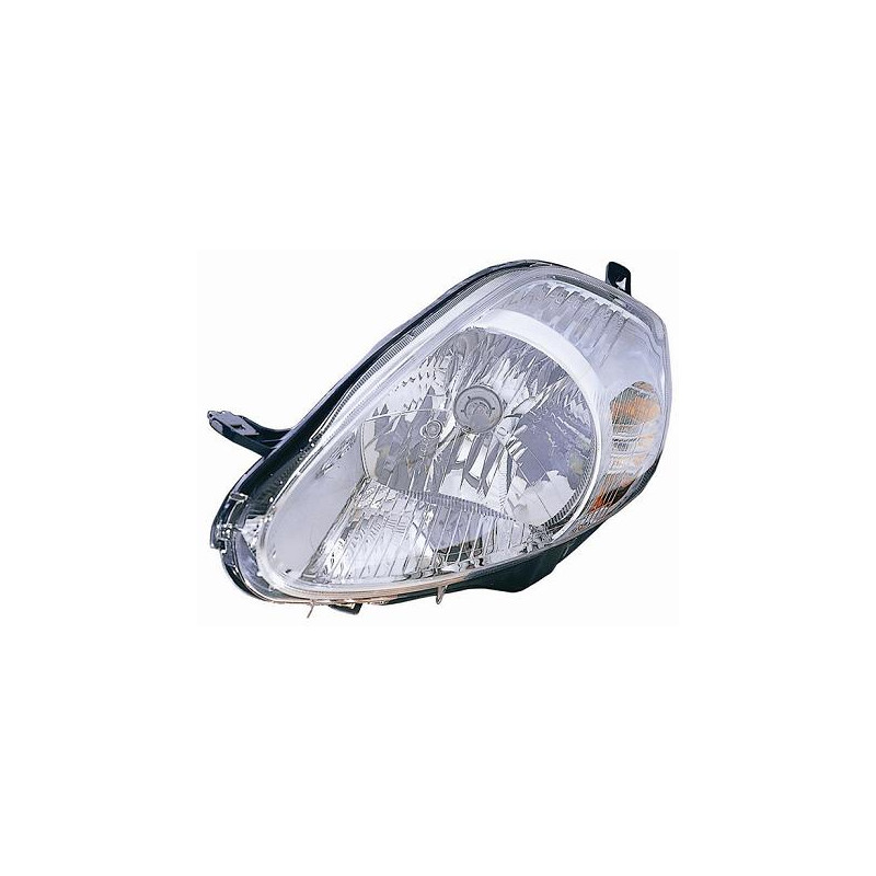 PROIETTORE SINISTRO H4 CON PARABOLA CROMATA CON MOTORE FIAT GRANDE PUNTO 199 20052012VERS 2008