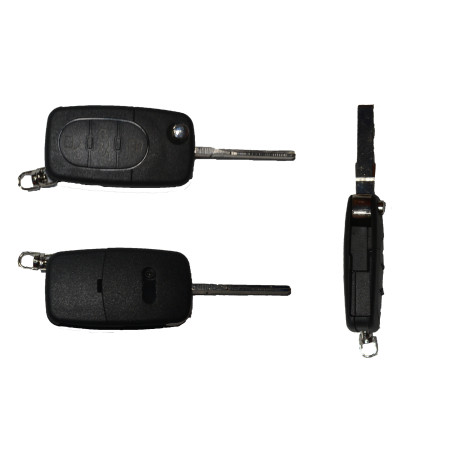 GUSCIO CHIAVE NERO 3 TASTI: BATTERIA 2032 TASTO APERTURA TASTO CHIUSURA TASTO PORTELLONE LAMA HU66 AUDI A3 8P18PA 20032008, AUD