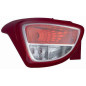 FANALE POSTERIORE SINISTRO SENZA PORTALAMPADA FONDO ROSSO HYUNDAI i10 II BAIA 20132016