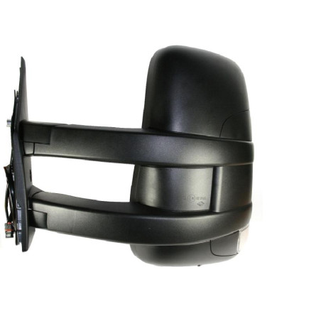 RETROVISORE ELETTRICO SINISTRO BRACCIO LUNGO TERMICO VETRO CONVESSO CON FANALINO INTEGRATO CON SONDA IVECO DAILY 20072011 , IVE