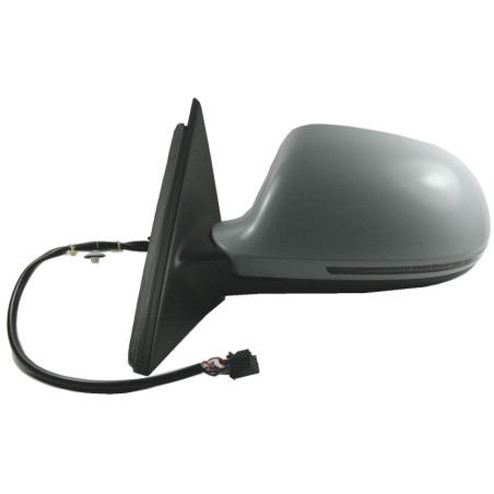 RETROVISORE ELETTRICO DESTRO 14 PIN CON PRIMER TERMICO ASFERICO RICHIUDIBILE ELETTRICAMENTE CON FANALINO INTEGRATO CON MEMORIA 