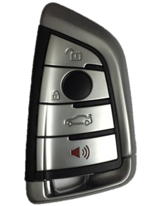 GUSCIO CHIAVE GRIGIO 3+1 TASTI: TASTO APERTURA TASTO CHIUSURA TASTO PORTELLONE TASTO PANIC BMW X1 F48 20152019, BMW X5 F15 2013