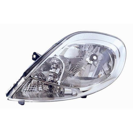 PROIETTORE DESTRO H4 CON INDICATORE DI DIREZIONE BIANCO NISSAN PRIMASTAR X83 20062016, OPEL VIVARO X83 20062014, RENAULT TRAFIC