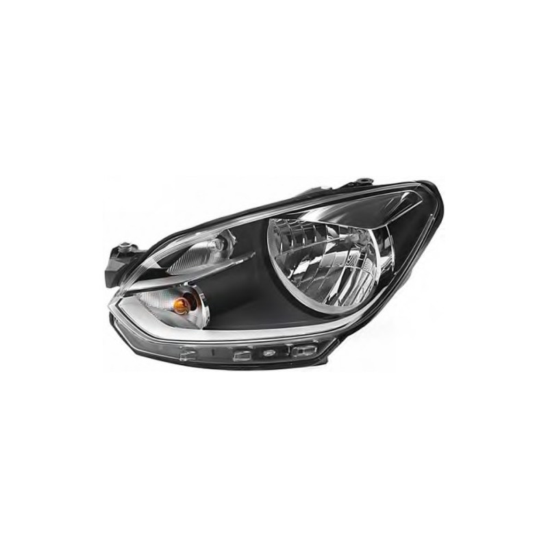 FARO DX H4 CMOT EL VW UP 0112 PARAB NERA CBORDO CROM