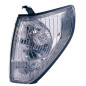 FANALE ANTERIORE SINISTRO CON PORTALAMPADA CRYSTAL TOYOTA LAND CRUISER PRADO 90 J9 19992002