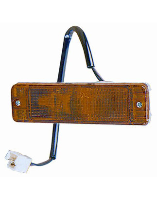 FANALE ANTERIORE DESTROSINISTRO SENZA PORTALAMPADA ARANCIO VOLKSWAGEN GOLF II MANHATAN 19E1G1 19881991