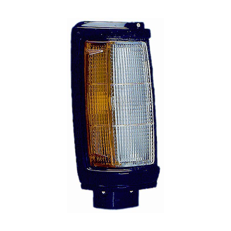 FANALE ANTERIORE DESTRO CON PORTALAMPADA BIANCO CORNICE NERA T�V MITSUBISHI PU L200 K3TK2TK1TK0T 1987199  MITSUBISHI PU L200 K3