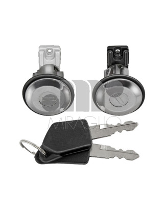 MANIGLIA ESTERNA COPPIA BOCCOLE ANTERIORE DESTROSINISTRO CON CHIAVE PEUGEOT 106 1S1A1C 19962003, PEUGEOT 205 741A741C741B20D 19