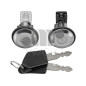 MANIGLIA ESTERNA COPPIA BOCCOLE ANTERIORE DESTROSINISTRO CON CHIAVE PEUGEOT 106 1S1A1C 19962003, PEUGEOT 205 741A741C741B20D 19