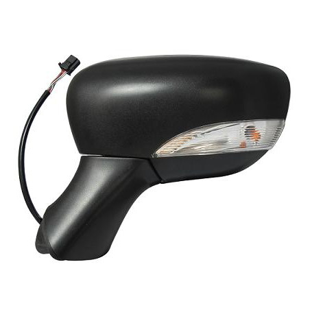 RETROVISORE ELETTRICO SINISTRO NERO 7 PIN TERMICO ASFERICO CON FANALINO INTEGRATO RENAULT CLIO IV BHKH 20132016