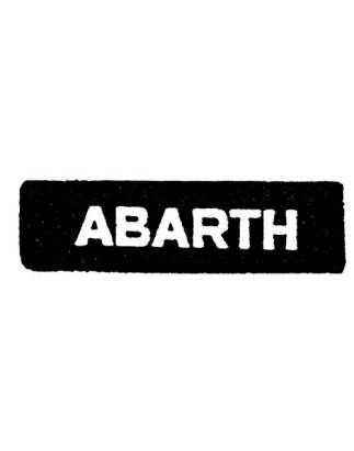 SCRITTA LAT A112 ABARTH 1979