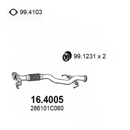 T FLEX HYUNDAI GETZ 13 0502-1006