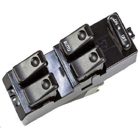 BLOCCO COMANDI ALZACRISTALLI PORTA ANTERIORE SINISTRA 10 PIN 4 INTERRUTTORI FUNZIONE AUTO BLOCCO FINESTRINI FORD RANGER EQ 1999