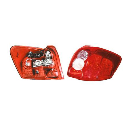 FANALE POSTERIORE DESTRO 5 PORTE SENZA PORTALAMPADA MODELLO FARBA TOYOTA AURIS E15 20062010