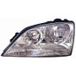 PROIETTORE DESTRO H7,H1 CON PARABOLA CROMATA KIA SORENTO JC 20022009 VERS 2006