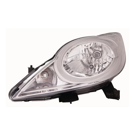 PROIETTORE DESTRO H4 CON PREDISPOSIZIONE REGOLAZIONE ELETTRICA PEUGEOT 107 PMPN 20122014