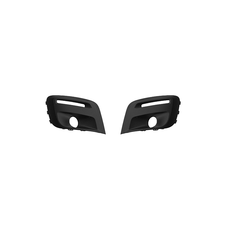 KIT GRIGLIE PARAURTI ANTERIORE CON PRIMER CON SEDE FENDINEBBIA CITROEN BERLINGO B9 20152019 VERS 2015, PEUGEOT PARTNER 20152019