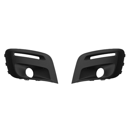 KIT GRIGLIE PARAURTI ANTERIORE CON PRIMER CON SEDE FENDINEBBIA CITROEN BERLINGO B9 20152019 VERS 2015, PEUGEOT PARTNER 20152019
