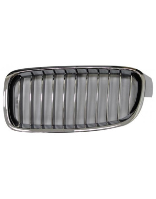 GRIGLIA ANTERIORE SINISTRA CROMATACROMATANERA BMW SERIES 3 SDNSW F30F31 20122014       VERS LINESLUXURY , BMW SERIES 3 SDNSW F3