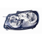 PROIETTORE DESTRO H7,H15 MODELLO HELLA CON PARABOLA NERA CON MOTORE VOLKSWAGEN GOLF VI 5K1 20082013, VOLKSWAGEN GOLF VI VARIANT
