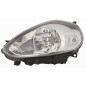 PROIETTORE DESTRO H4 CON PARABOLA GRIGIO CON MOTORE FIAT PUNTO 199 201  FIAT PUNTO EVO 199 20092012
