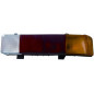 FANALE POSTERIORE SINISTRO ARANCIOROSSO SENZA PORTALAMPADA FIAT CINQUECENTO 170 19931998