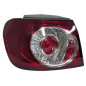 FANALE POSTERIORE SINISTRO SENZA PORTALAMPADA LED LED ESTERNO VOLKSWAGEN GOLF PLUS 5M1521 20092014