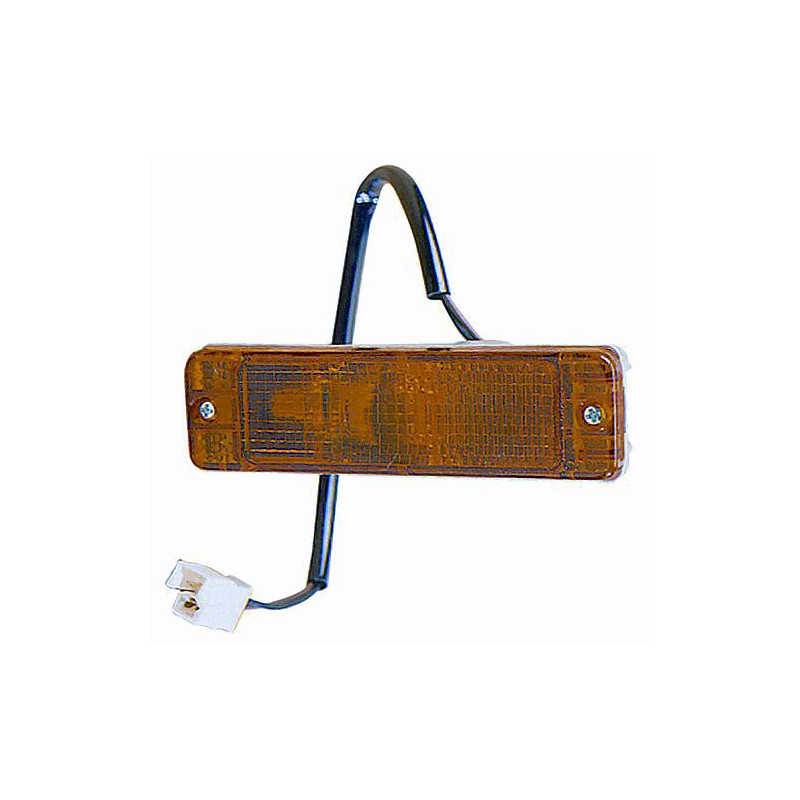 FANALE ANTERIORE DESTROSINISTRO ARANCIO SENZA PORTALAMPADA VOLKSWAGEN GOLF II MANHATAN 19E1G1 19881991