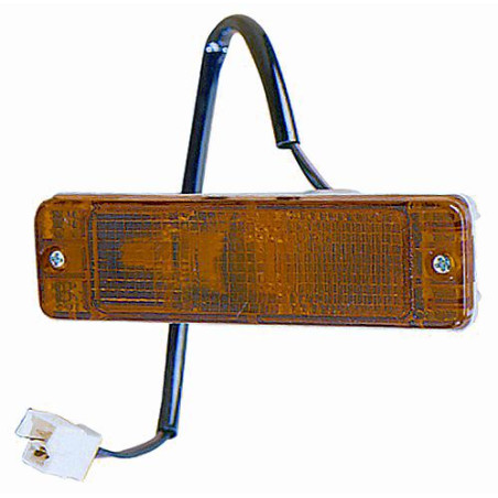 FANALE ANTERIORE DESTROSINISTRO ARANCIO SENZA PORTALAMPADA VOLKSWAGEN GOLF II MANHATAN 19E1G1 19881991