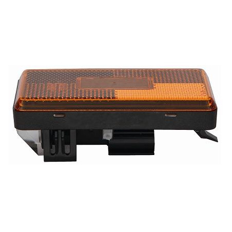 FANALE LATERALE DESTROSINISTRO CON PORTALAMPADA ARANCIO LED 4 LED SCANIA SERIE G - P- R 2014