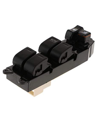 BLOCCO COMANDI ALZACRISTALLI ANTERIORE PORTA ANTERIORE SINISTRA 14 PIN 4 INTERRUTTORI TOYOTA HI-LUX 2WD LN 145 19982001, TOYOTA