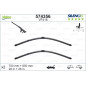 SPAZZOLA TERGI SILENCIO FLAT BLADE ANTERIORE DESTRASINISTRA COPPIA 700mm + 650mm CODICE BREVE: VF418