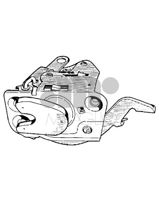 SERRATURA ANTERIORE DESTRO MANUALE IVECO GAMMA Z - TURBO Z 5091 19771991