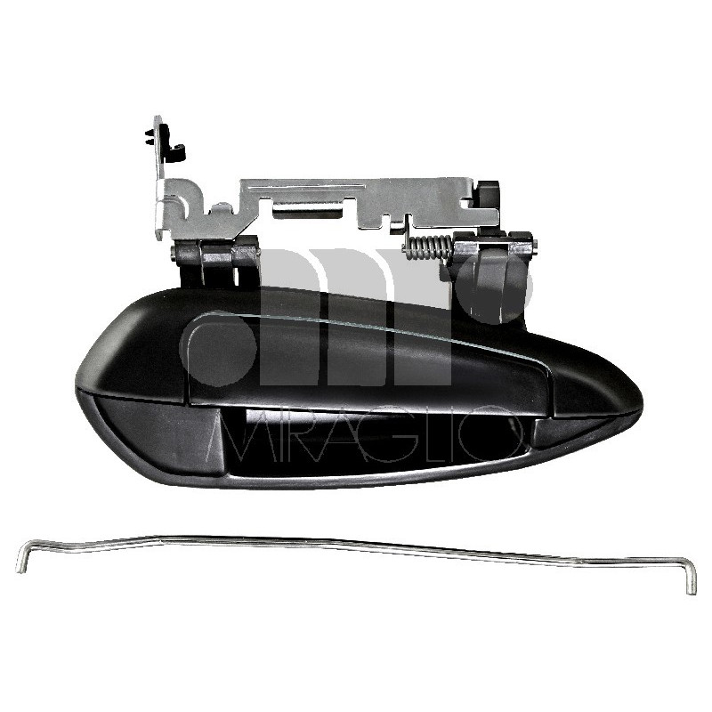 MANIGLIA ESTERNA IN PLASTICA NERO ANTERIORE DESTRO FIAT GRANDE PUNTO 199 20052012 VERS 5P, FIAT PUNTO 188 20032011, FIAT PUNTO 